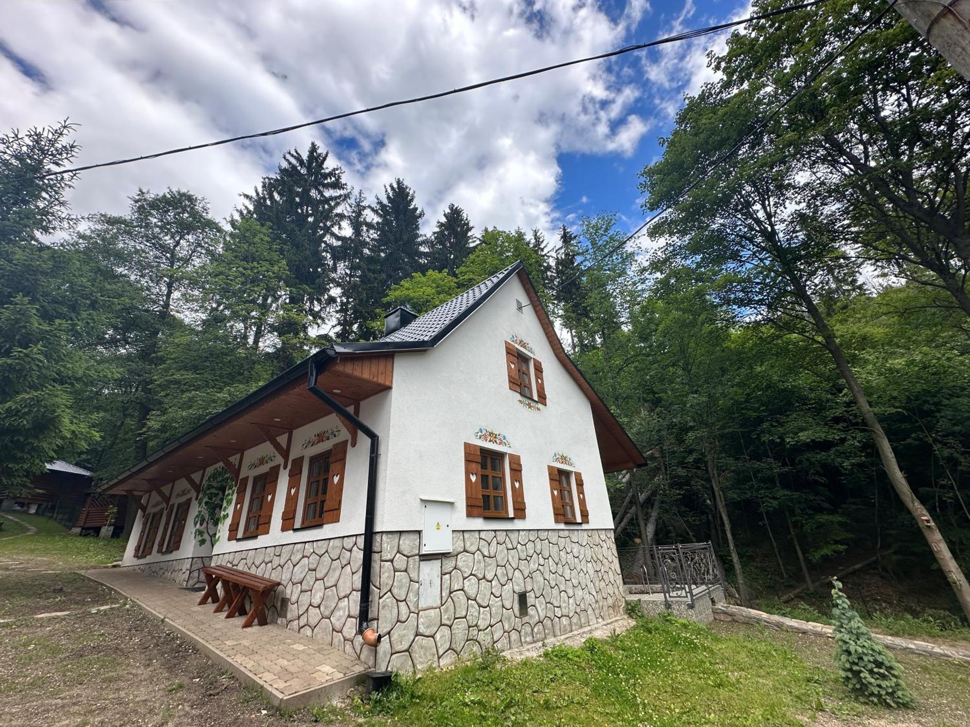 Chata Pohadka- "Lesni Udoli" Perštejn Exterior foto